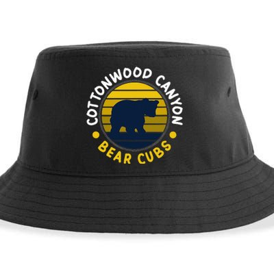 CCEBC Sunset Funny bear lover Sustainable Bucket Hat