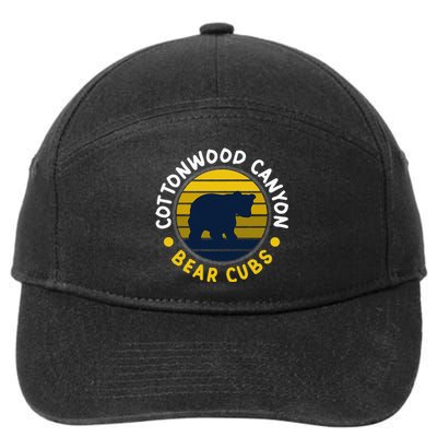 CCEBC Sunset Funny bear lover 7-Panel Snapback Hat