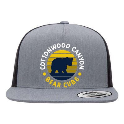 CCEBC Sunset Funny bear lover Flat Bill Trucker Hat