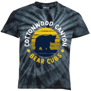 CCEBC Sunset Funny bear lover Kids Tie-Dye T-Shirt