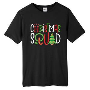 Christmas Squad Funny Xmas Tree Family Matching Pajamas Tall Fusion ChromaSoft Performance T-Shirt