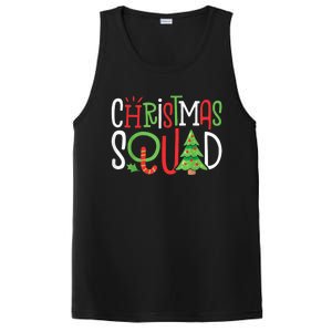 Christmas Squad Funny Xmas Tree Family Matching Pajamas PosiCharge Competitor Tank