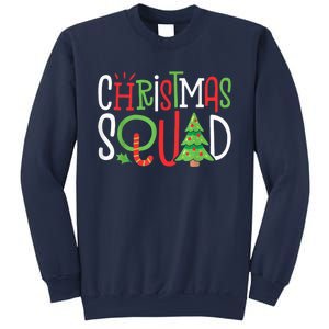 Christmas Squad Funny Xmas Tree Family Matching Pajamas Sweatshirt