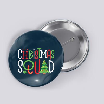 Christmas Squad Funny Xmas Tree Family Matching Pajamas Button