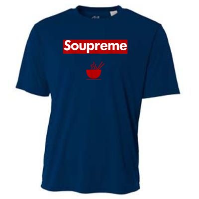 Charles Soupreme Funny Soupreme Logo Cooling Performance Crew T-Shirt