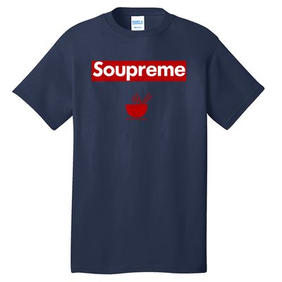 Charles Soupreme Funny Soupreme Logo Tall T-Shirt