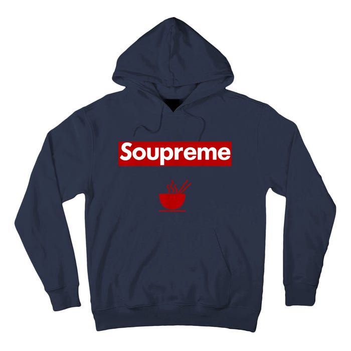 Charles Soupreme Funny Soupreme Logo Tall Hoodie