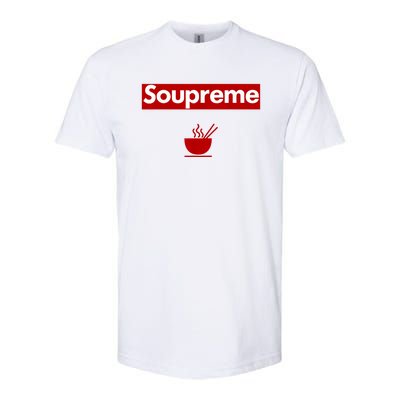 Charles Soupreme Funny Soupreme Logo Softstyle CVC T-Shirt