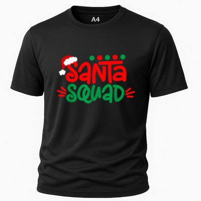 Christmas Squad Family Matching Xmas Santa Squad Performance Shirt