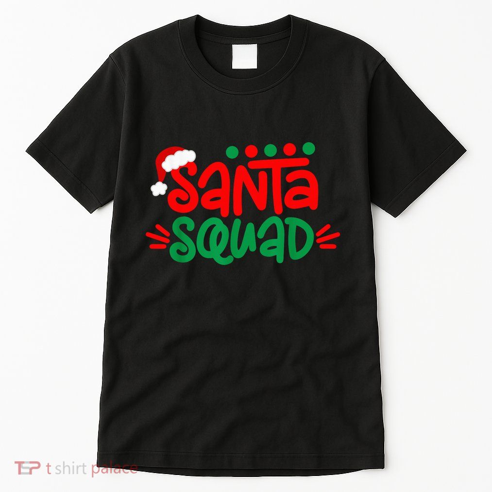 Christmas Squad Family Matching Xmas Santa Squad Tall T-Shirt