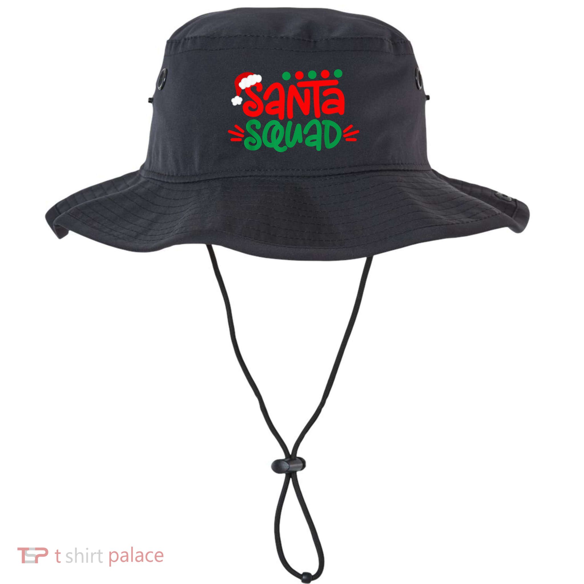 Christmas Squad Family Matching Xmas Santa Squad Bucket Hat