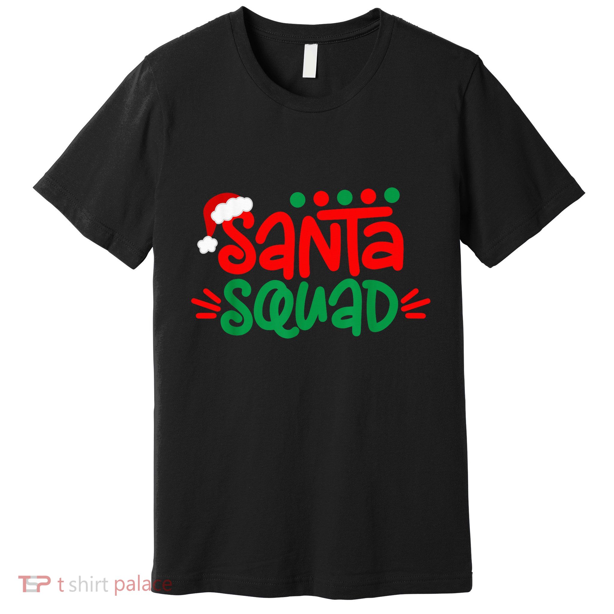 Christmas Squad Family Matching Xmas Santa Squad Premium T-Shirt