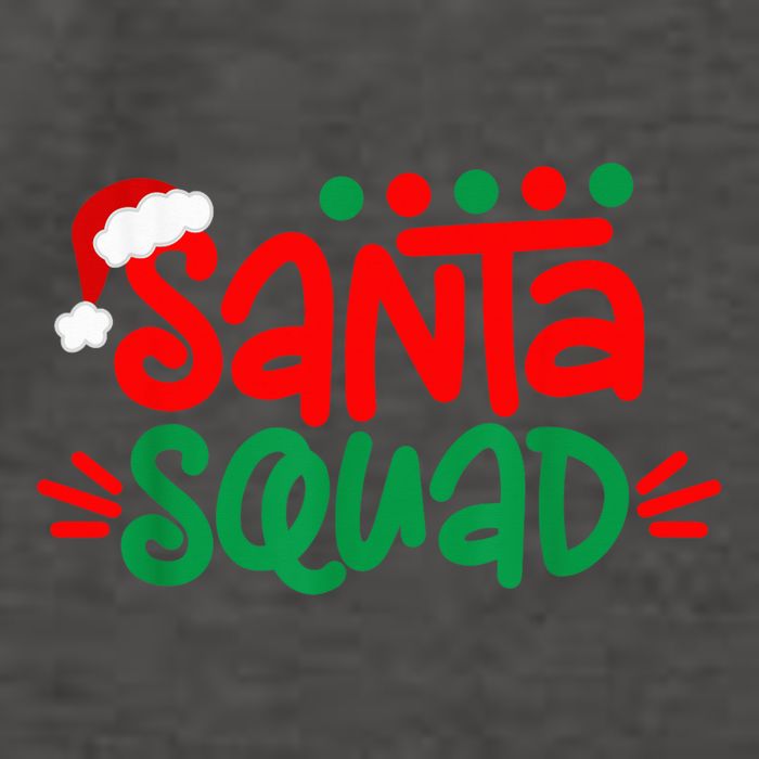 Christmas Squad Family Matching Xmas Santa Squad Vector Backpack