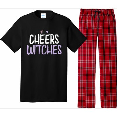 Colored Saying Funny Cheers Witches Saying Joke Gift Pajama Set