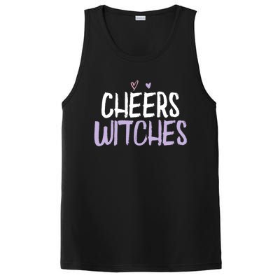 Colored Saying Funny Cheers Witches Saying Joke Gift PosiCharge Competitor Tank