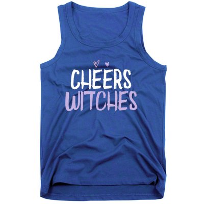 Colored Saying Funny Cheers Witches Saying Joke Gift Tank Top