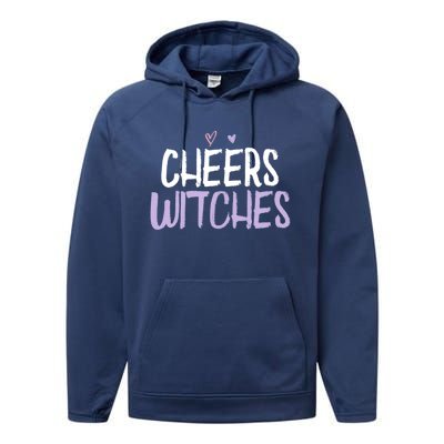 Colored Saying Funny Cheers Witches Saying Joke Gift Performance Fleece Hoodie