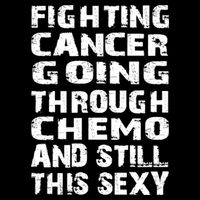 Cancer Survivor Fighting Cancer Going Through Chemo Gift Zip Tote Bag