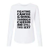 Cancer Survivor Fighting Cancer Going Through Chemo Gift Womens Cotton Relaxed Long Sleeve T-Shirt