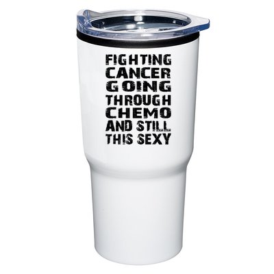 Cancer Survivor Fighting Cancer Going Through Chemo Gift Tumbler