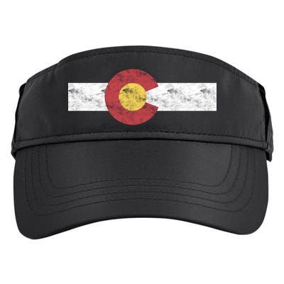 Colorado State Flag Great Gift Patriotic Day Gifgift Great Gift Adult Drive Performance Visor