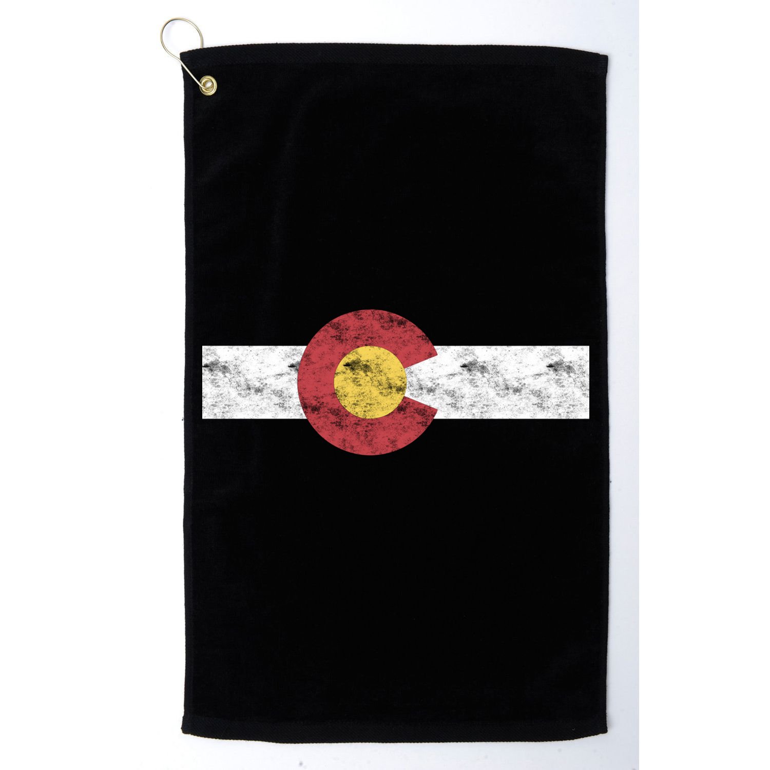 Colorado State Flag Great Gift Patriotic Day Gifgift Great Gift Golf Towel