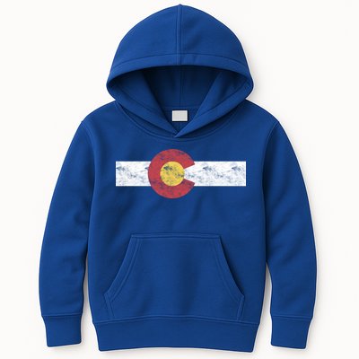 Colorado State Flag Great Gift Patriotic Day Gifgift Great Gift Kids Hoodie