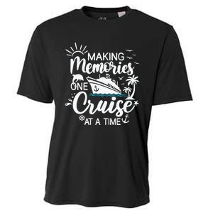 Cruise Ship , Family Cruising Trip Cooling Performance Crew T-Shirt