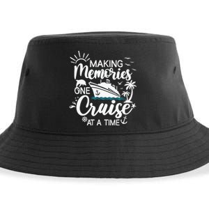 Cruise Ship , Family Cruising Trip Sustainable Bucket Hat