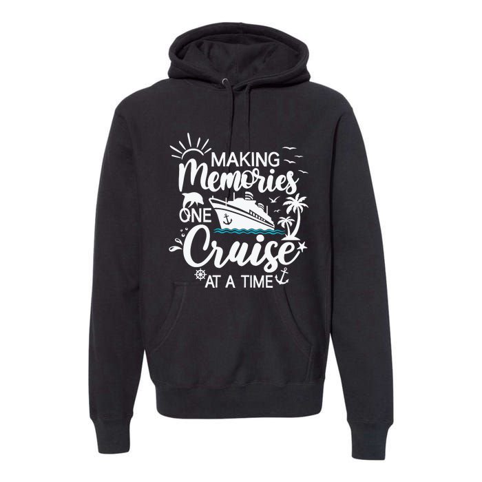 Cruise Ship , Family Cruising Trip Premium Hoodie