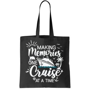 Cruise Ship , Family Cruising Trip Tote Bag