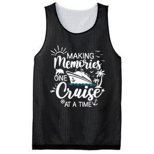 Cruise Ship , Family Cruising Trip Mesh Reversible Basketball Jersey Tank