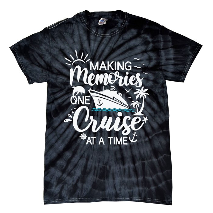 Cruise Ship , Family Cruising Trip Tie-Dye T-Shirt