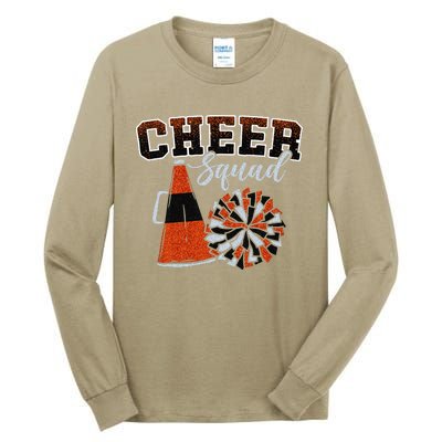 Cheer Squad Funny Cheerleader Cheerleading Tall Long Sleeve T-Shirt