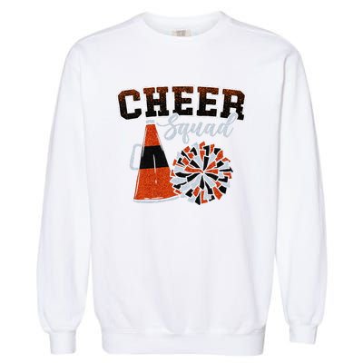 Cheer Squad Funny Cheerleader Cheerleading Garment-Dyed Sweatshirt