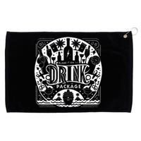 Cruise Ship Funny Cruising Blame It On The Drink Package Grommeted Golf Towel