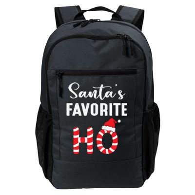 Christmas Santa’s Favorite Ho Candy Cane Funny Xmas Daily Commute Backpack