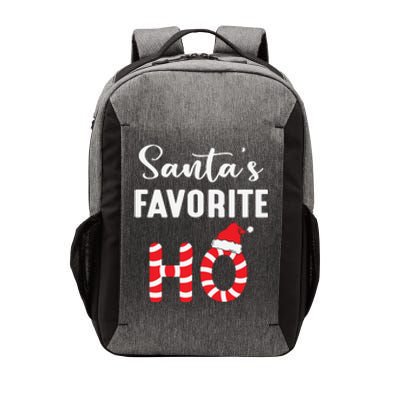 Christmas Santa’s Favorite Ho Candy Cane Funny Xmas Vector Backpack