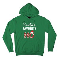 Christmas Santa’s Favorite Ho Candy Cane Funny Xmas Hoodie