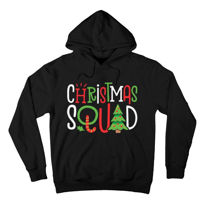 Christmas Squad Funny Xmas Tree Family Matching Pajamas Hoodie