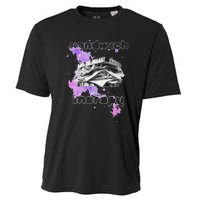 Cosmic Space Food Sandwich In Retro Vintage Galaxy Nebula Cooling Performance Crew T-Shirt