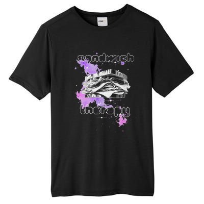 Cosmic Space Food Sandwich In Retro Vintage Galaxy Nebula Tall Fusion ChromaSoft Performance T-Shirt