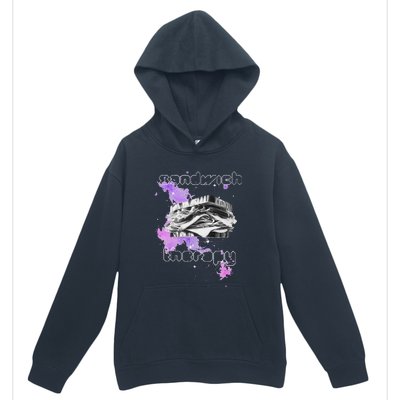 Cosmic Space Food Sandwich In Retro Vintage Galaxy Nebula Urban Pullover Hoodie