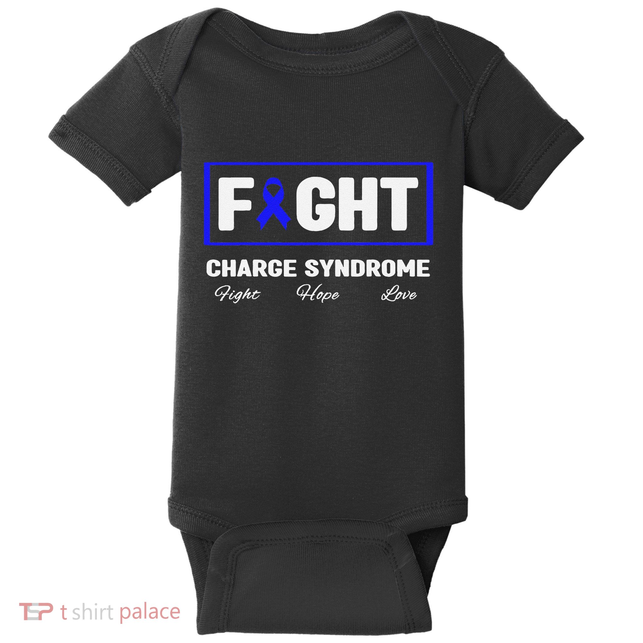 Charge Syndrome Fight Charge Syndrome Awareness Baby Bodysuit