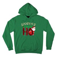 Christmas Santa's Favorite Ho Xmas Pajama Funny Naughty Hoodie