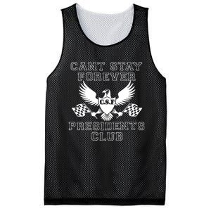 Can Stay Forever President Club Mesh Reversible Basketball Jersey Tank