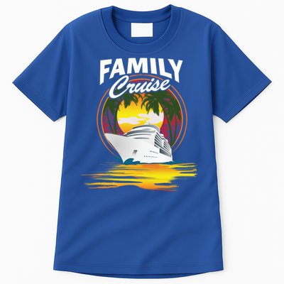 Cruise Ship Family Vacation Cruising Caribbean Funny Gift Tall T-Shirt