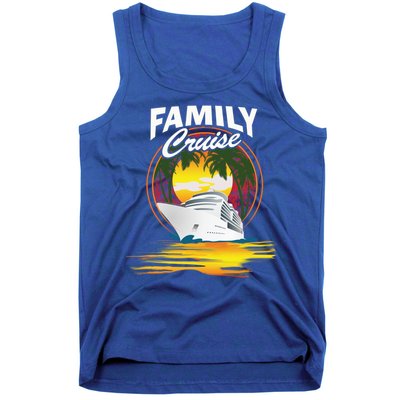 Cruise Ship Family Vacation Cruising Caribbean Funny Gift Tank Top