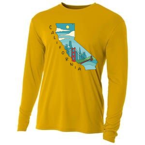 California San Francisco View Cooling Performance Long Sleeve Crew