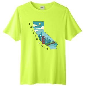 California San Francisco View Tall Fusion ChromaSoft Performance T-Shirt